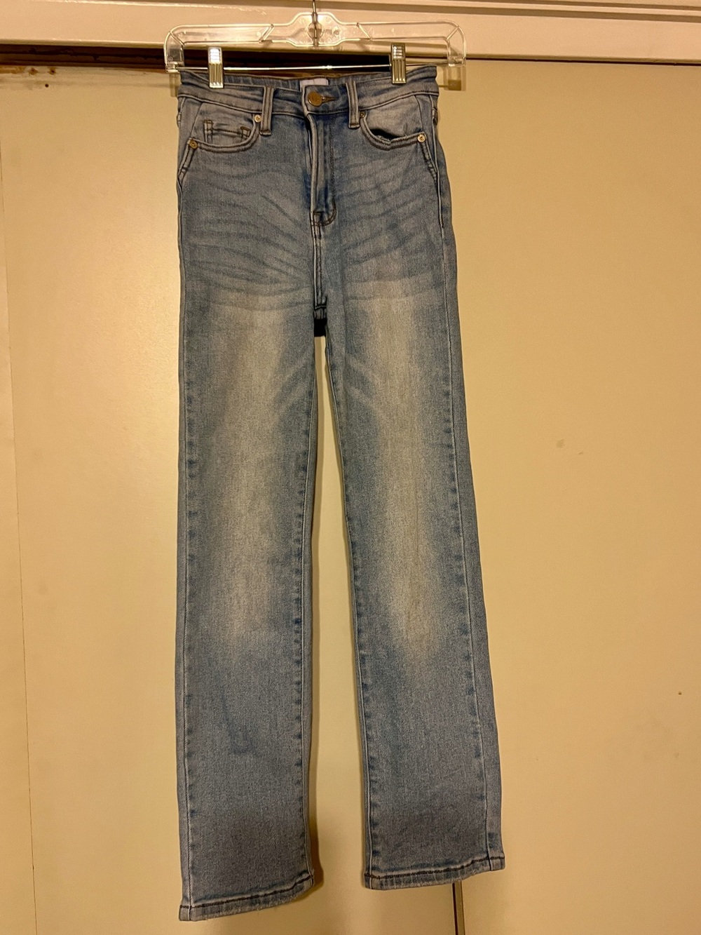 Black Label Light Blue Straight-Leg Jeans
